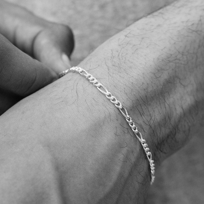 Figaro Bracelet 4mm