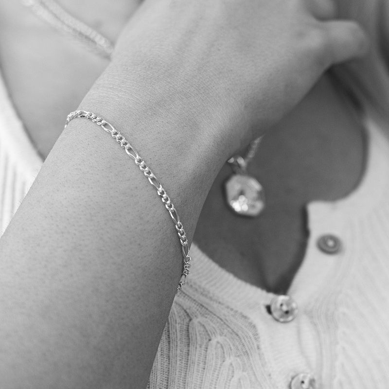 Figaro Bracelet 4mm