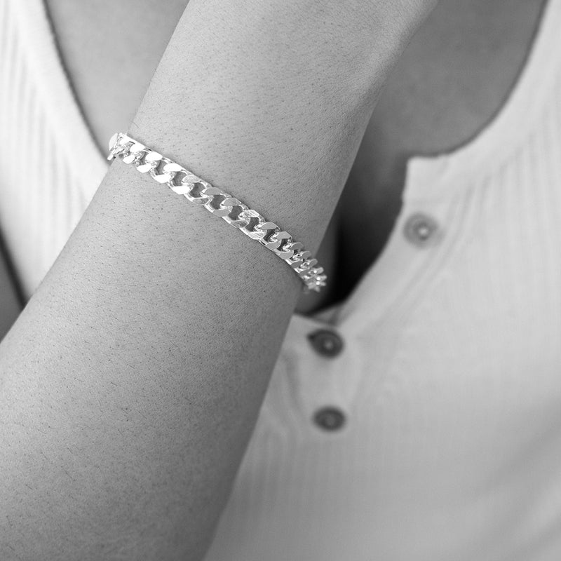 Curb Bracelet 7mm