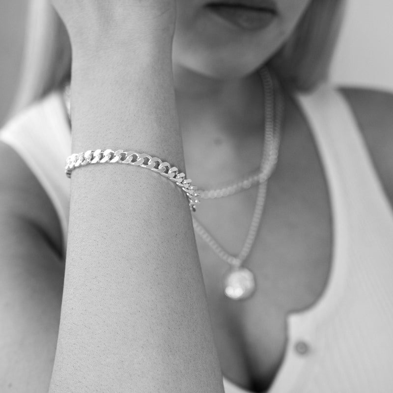 Curb Bracelet 7mm