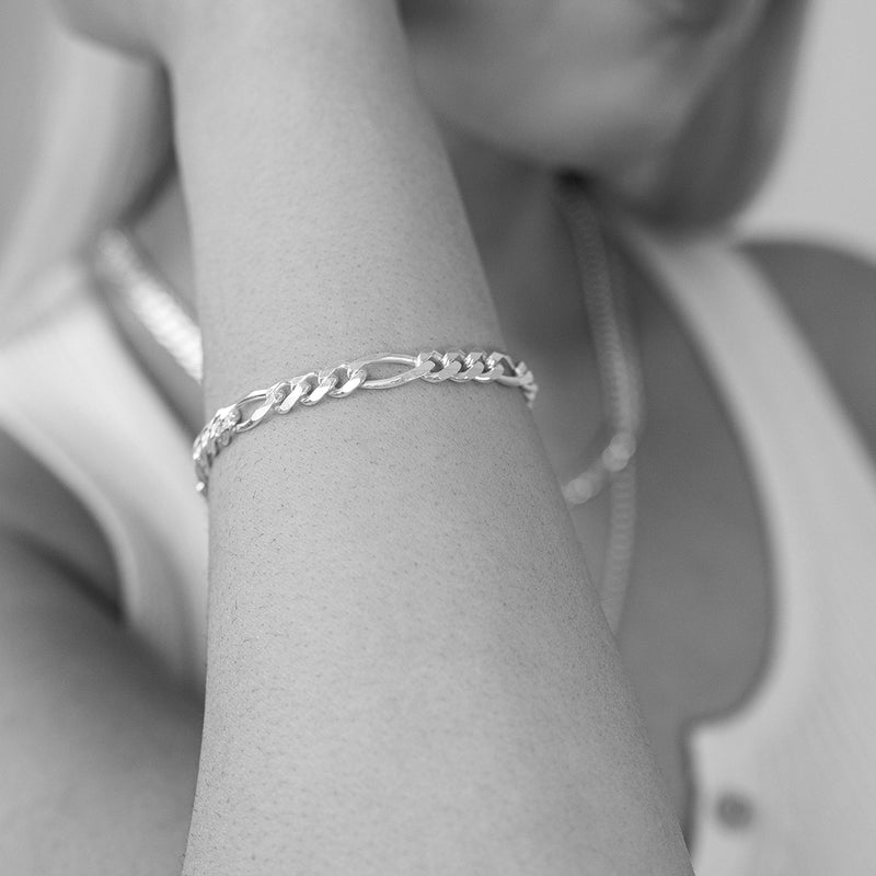 Figaro Bracelet 6mm