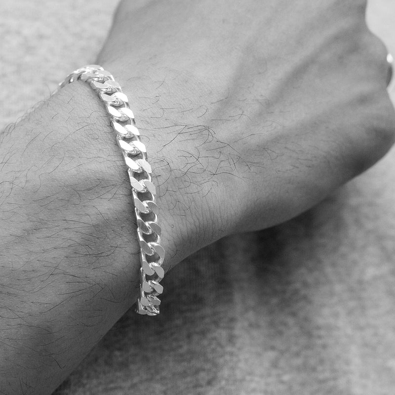 Curb Bracelet 7mm