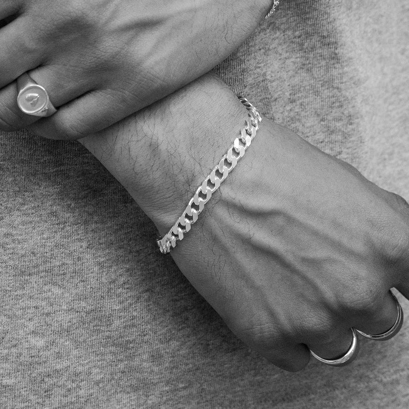 Curb Bracelet 7mm