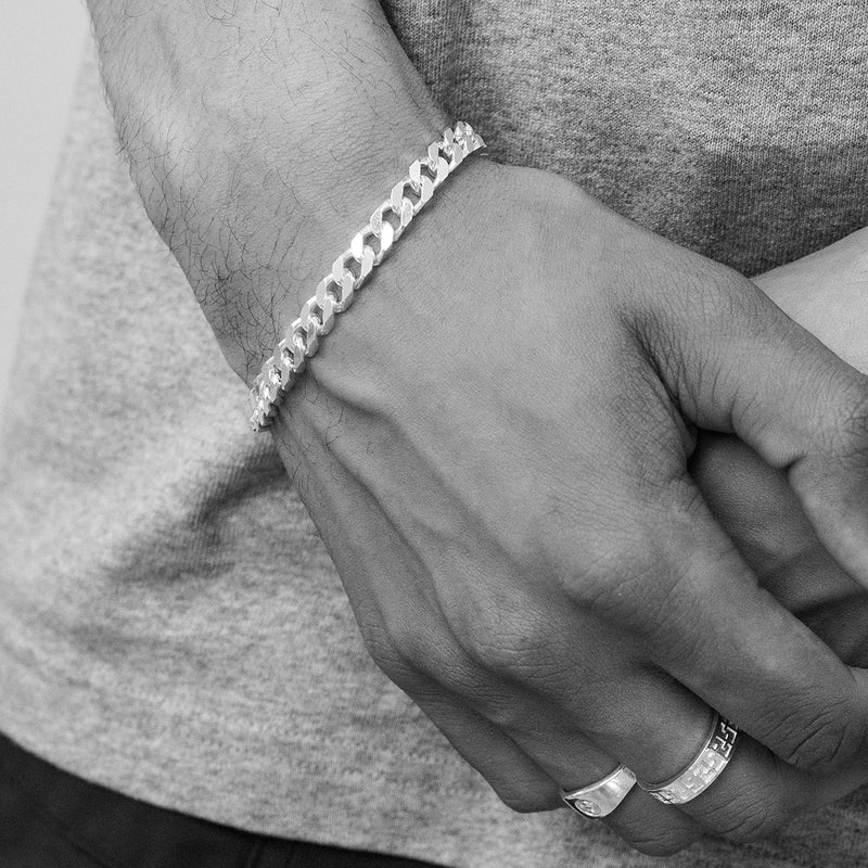 Curb Bracelet 7mm