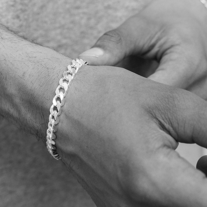 Curb Bracelet 7mm