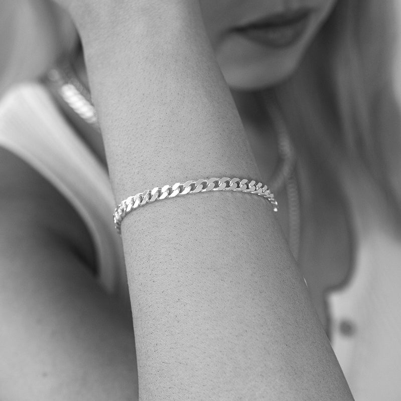 Curb Bracelet 5mm