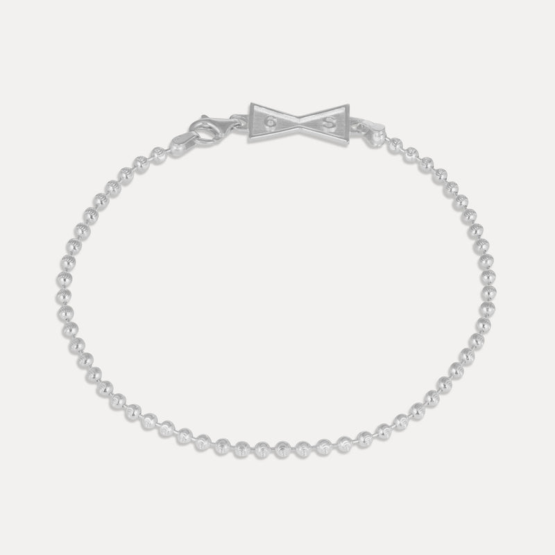 Diamond Cut Ball Bracelet 2.5mm