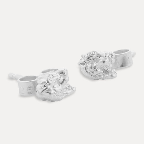 Tiger Head Stud Earring