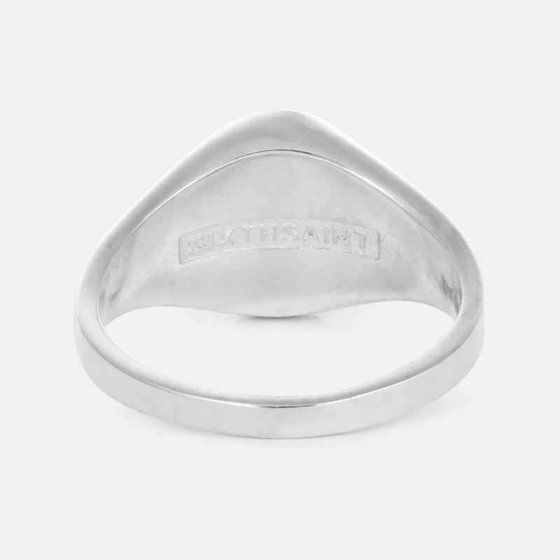 Broken Heart Signet Ring