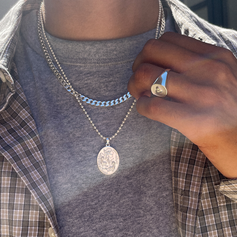 Broken Heart Signet Ring